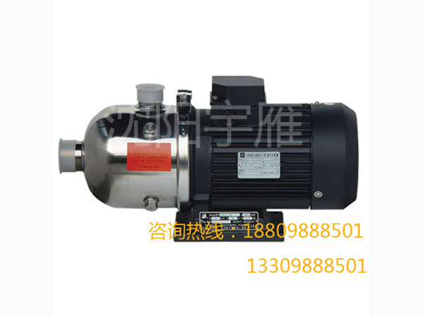 CHL,CHLK,CHLF(T)轻型卧式多级离心泵